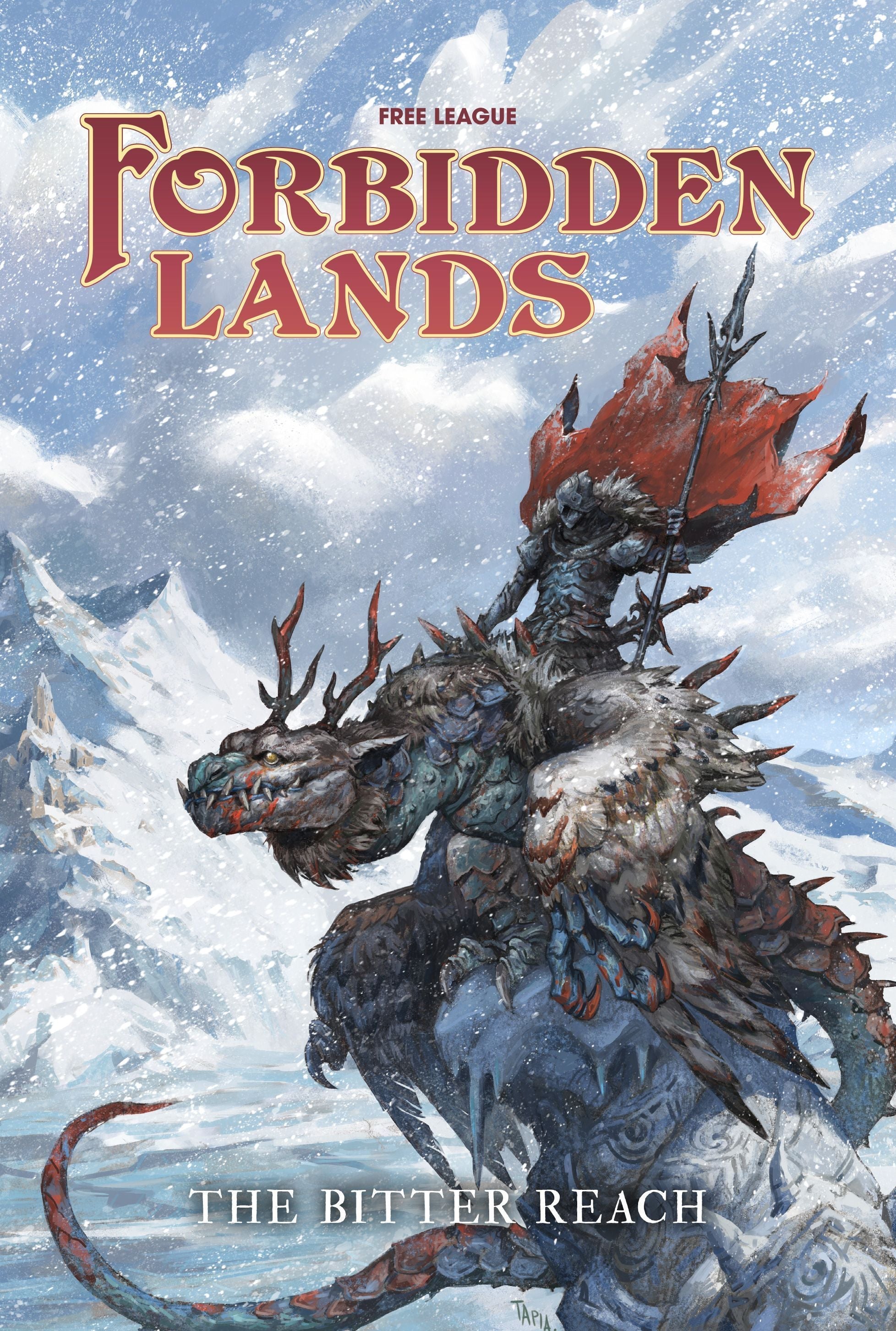 Modiphius: Forbidden Lands - The Bitter Reach