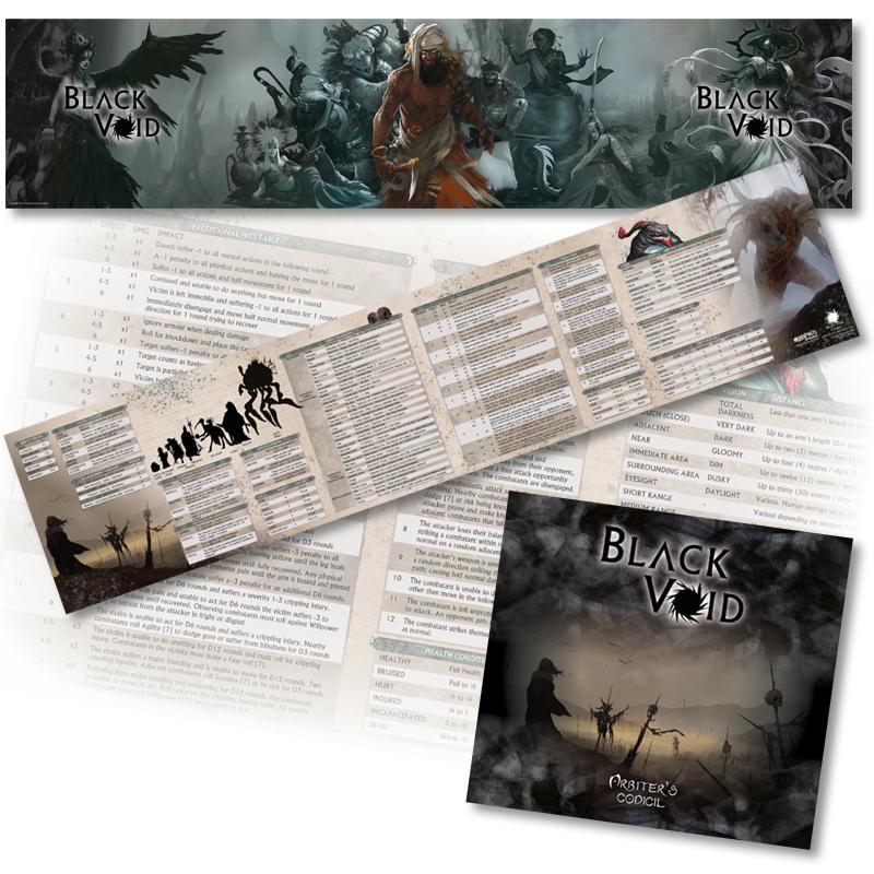 Modiphius: Black Void Arbiter's Screen