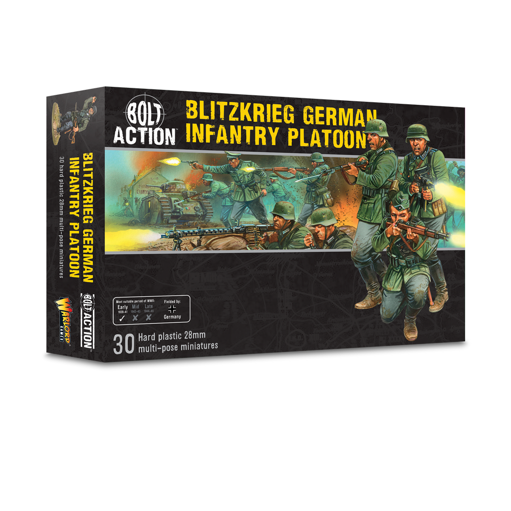 Bolt Action: Blitzkrieg German Infantry (Plastic Boxed Set) - product image 1