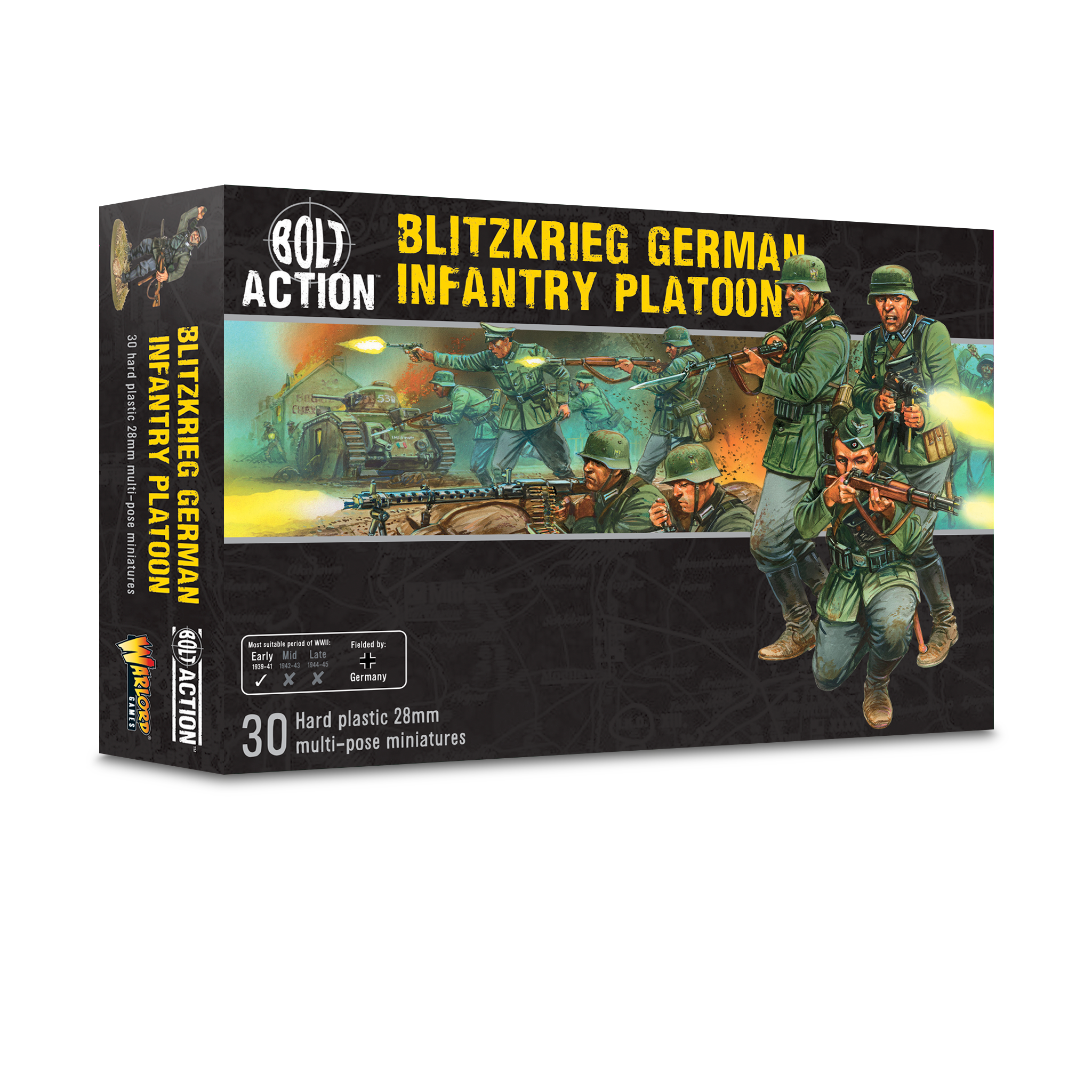 Bolt Action: Blitzkrieg German Infantry (Plastic Boxed Set) - product image 1