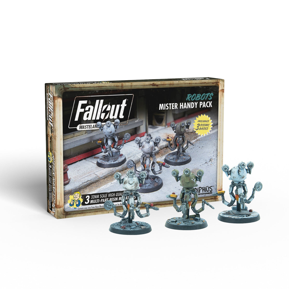 Fallout: Wasteland Warfare - Robots Mister Handy Pack