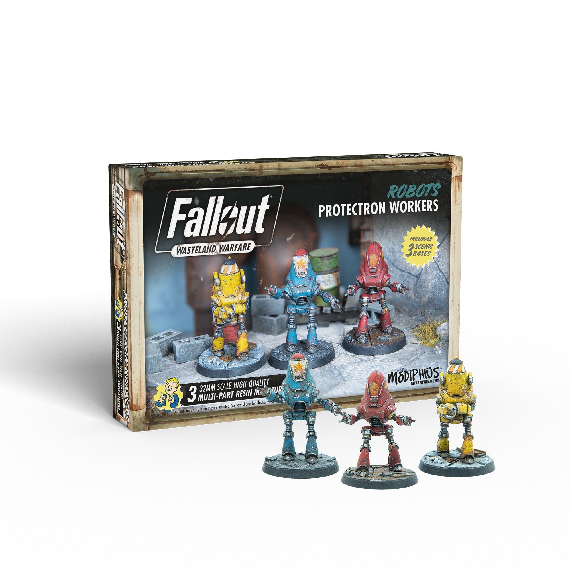 Fallout: Wasteland Warfare - Robots Protectron Workers