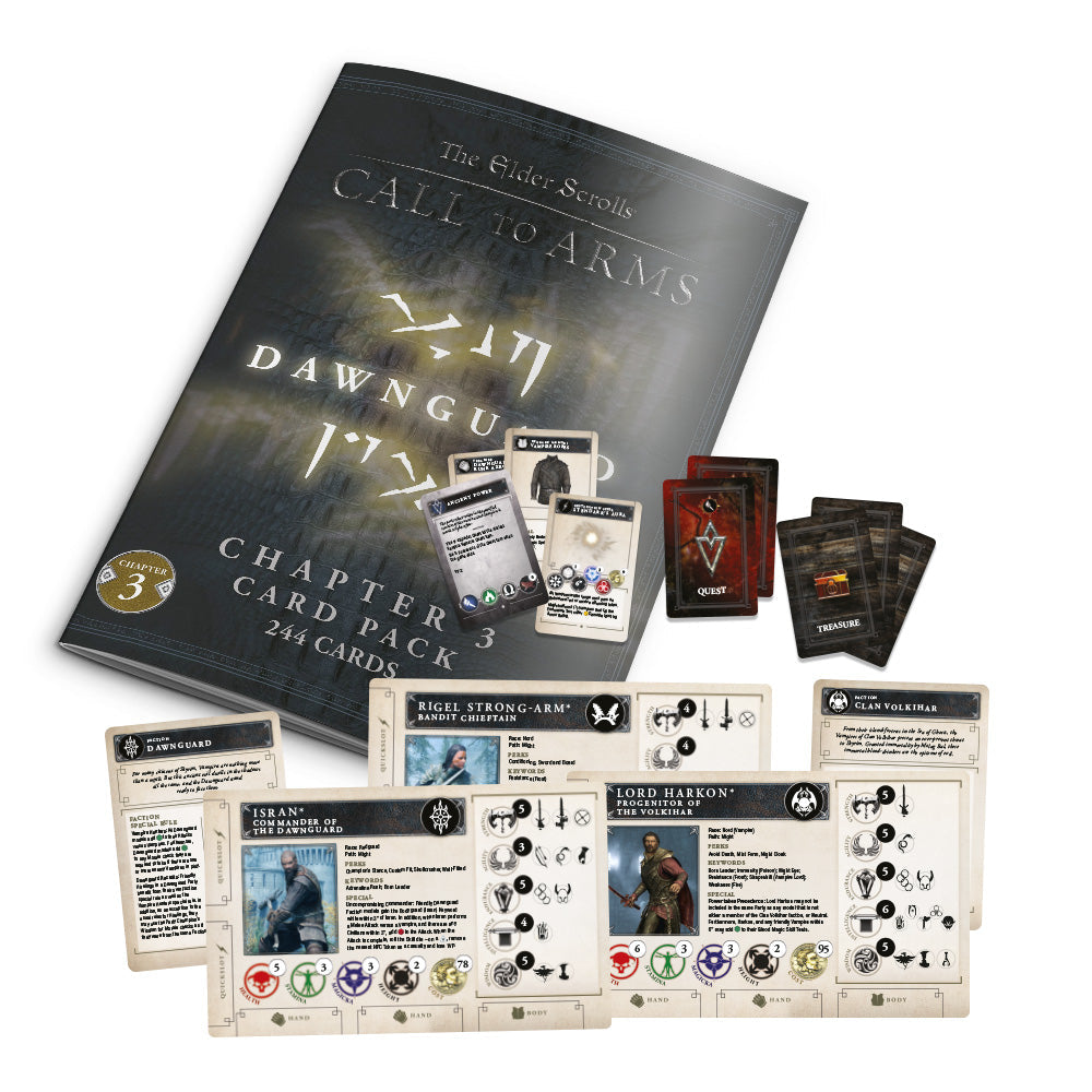 The Elder Scrolls: Call to Arms: Chapter 3 Card Pack - Dawnguard