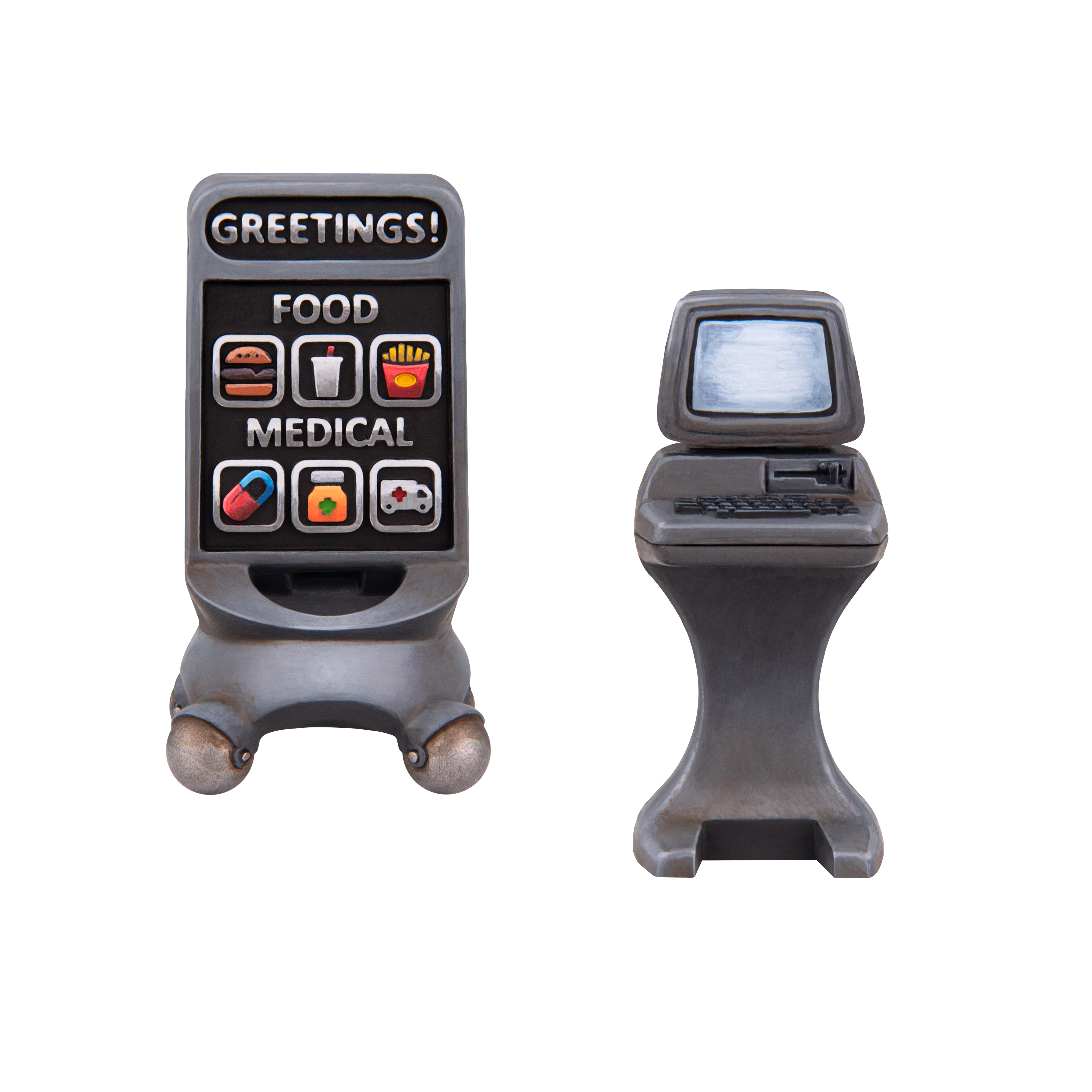 Modiphius: Paranoia Miniatures Consoles and Vending Machine