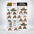 AK Interactive: 1/35 Nationalist T-26 Tanks In The Spanish Civil War Decals, product