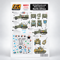 AK Interactive: 1/35 US Halftracks and M5A1 Stuart In North Africa Decals, product