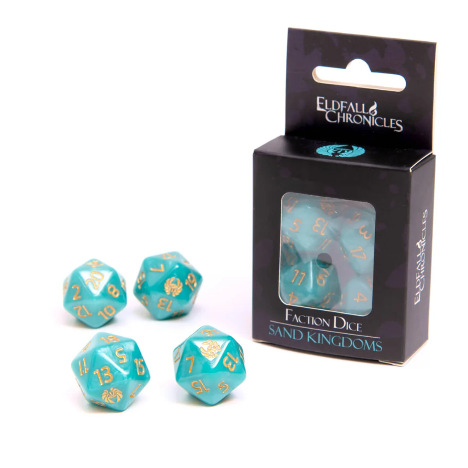 Eldfall Chronicles: Faction Dice Sand Kingdoms