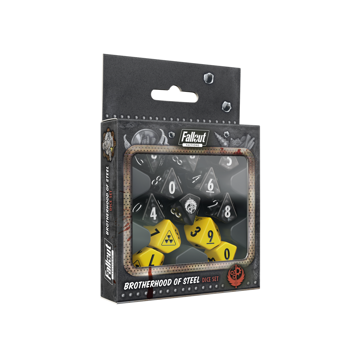 Fallout: Factions - Dice Set Brotherhood of Steel