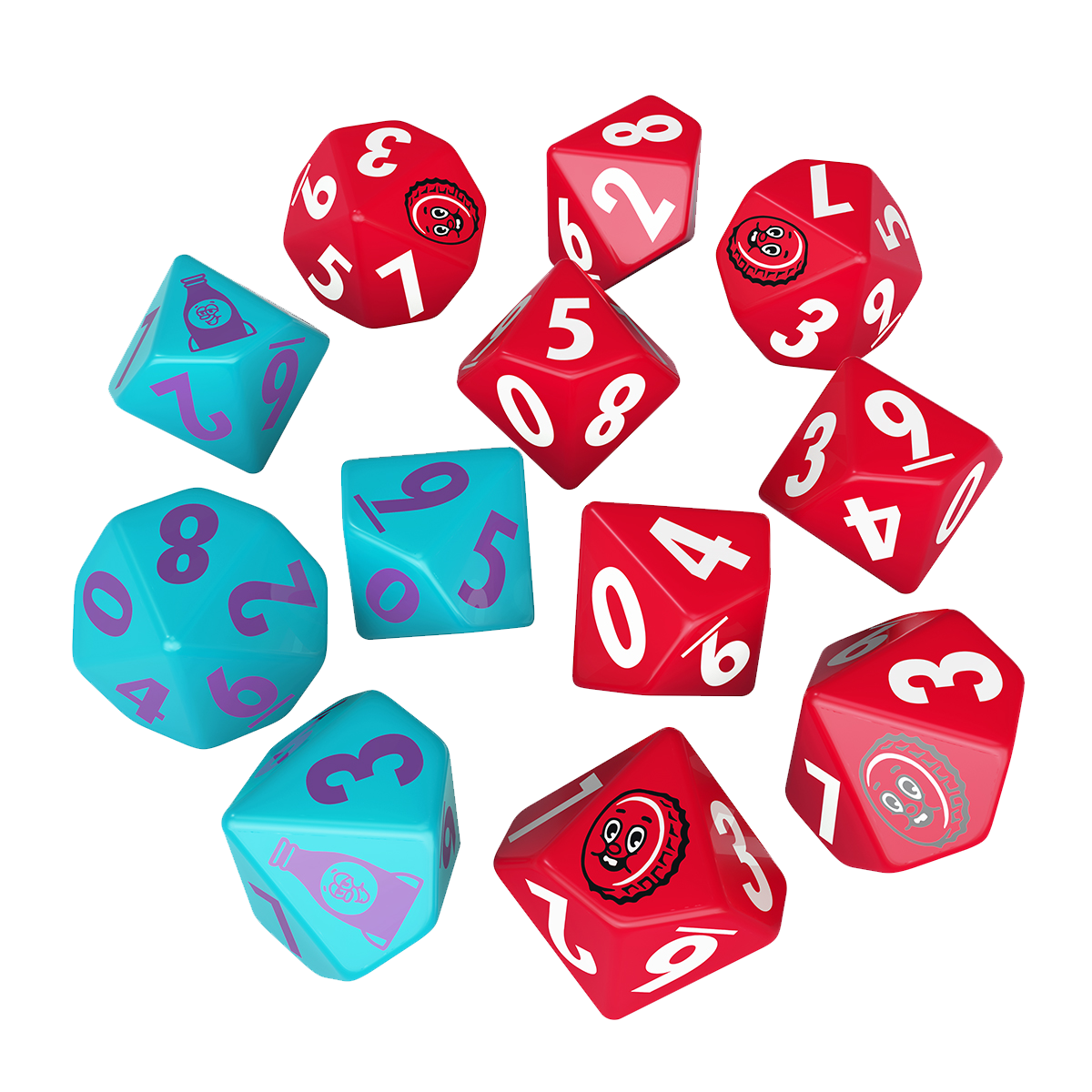 Fallout: Factions - Dice Set Nuka-Cola