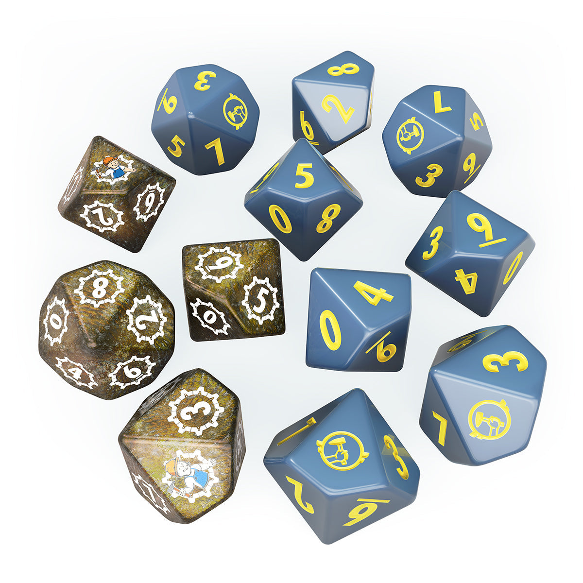 Fallout: Factions - Dice Set Wasteland Survivors
