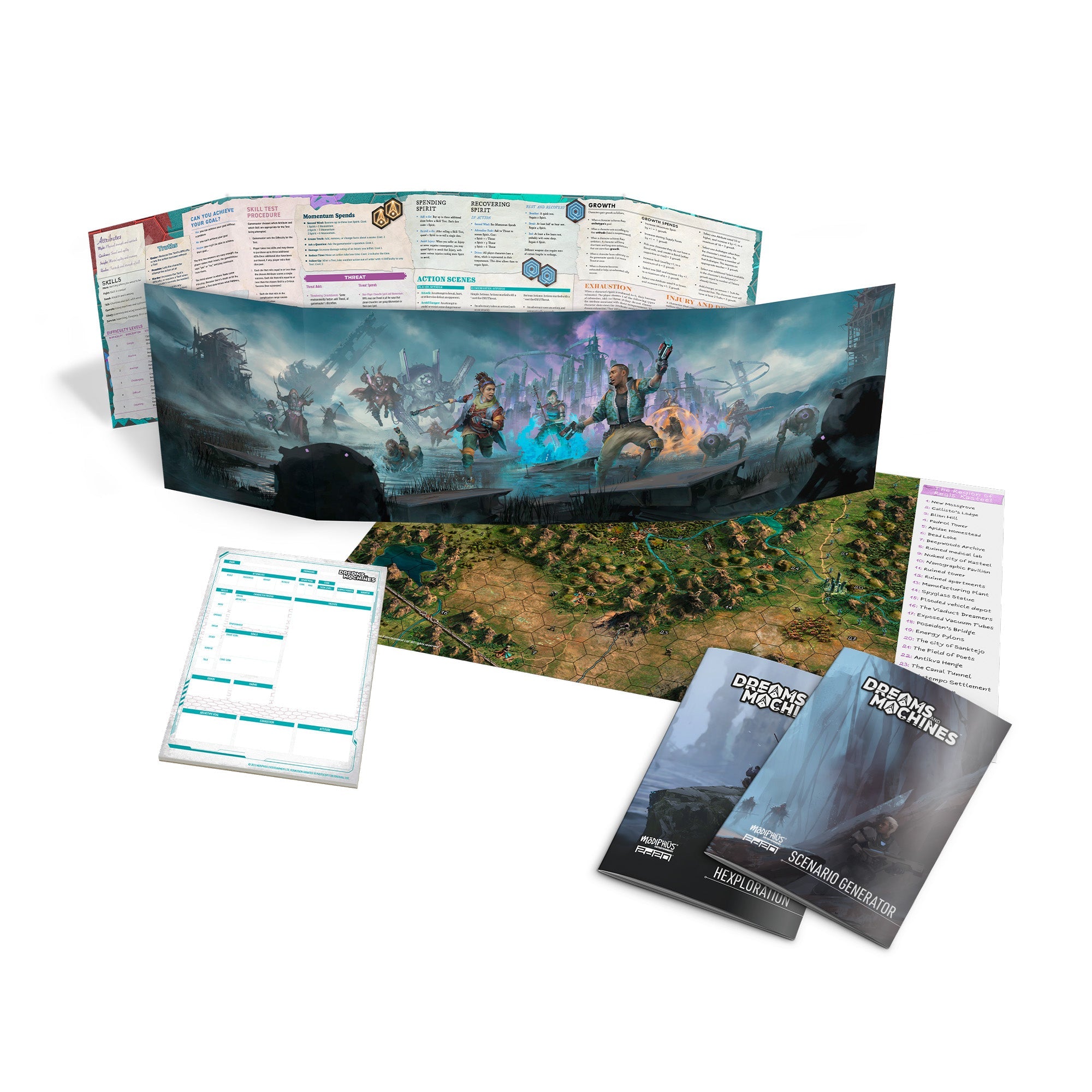 Modiphius: Dreams And Machines GM's Toolkit