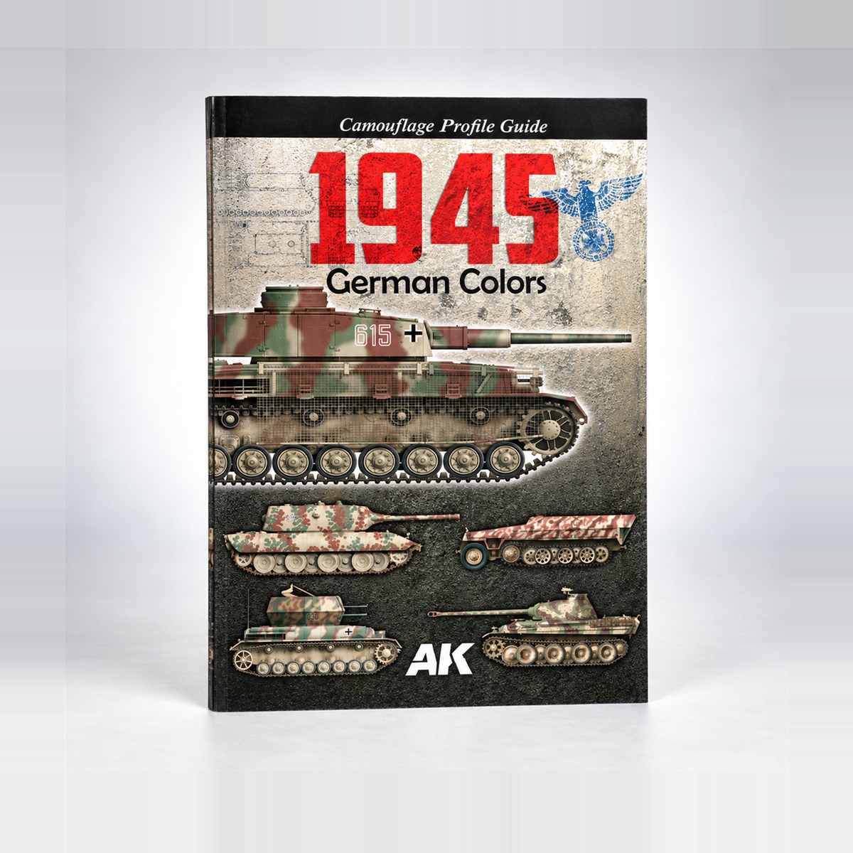 AK Interactive: 1945 German Colors Profile Guide - English, product