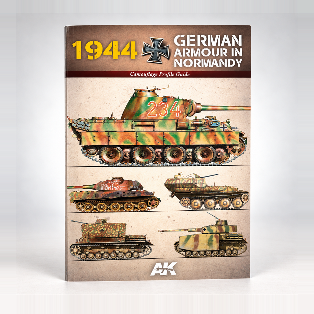 1944 German Armour In Normandy Camouflage Profile Guide - English, product
