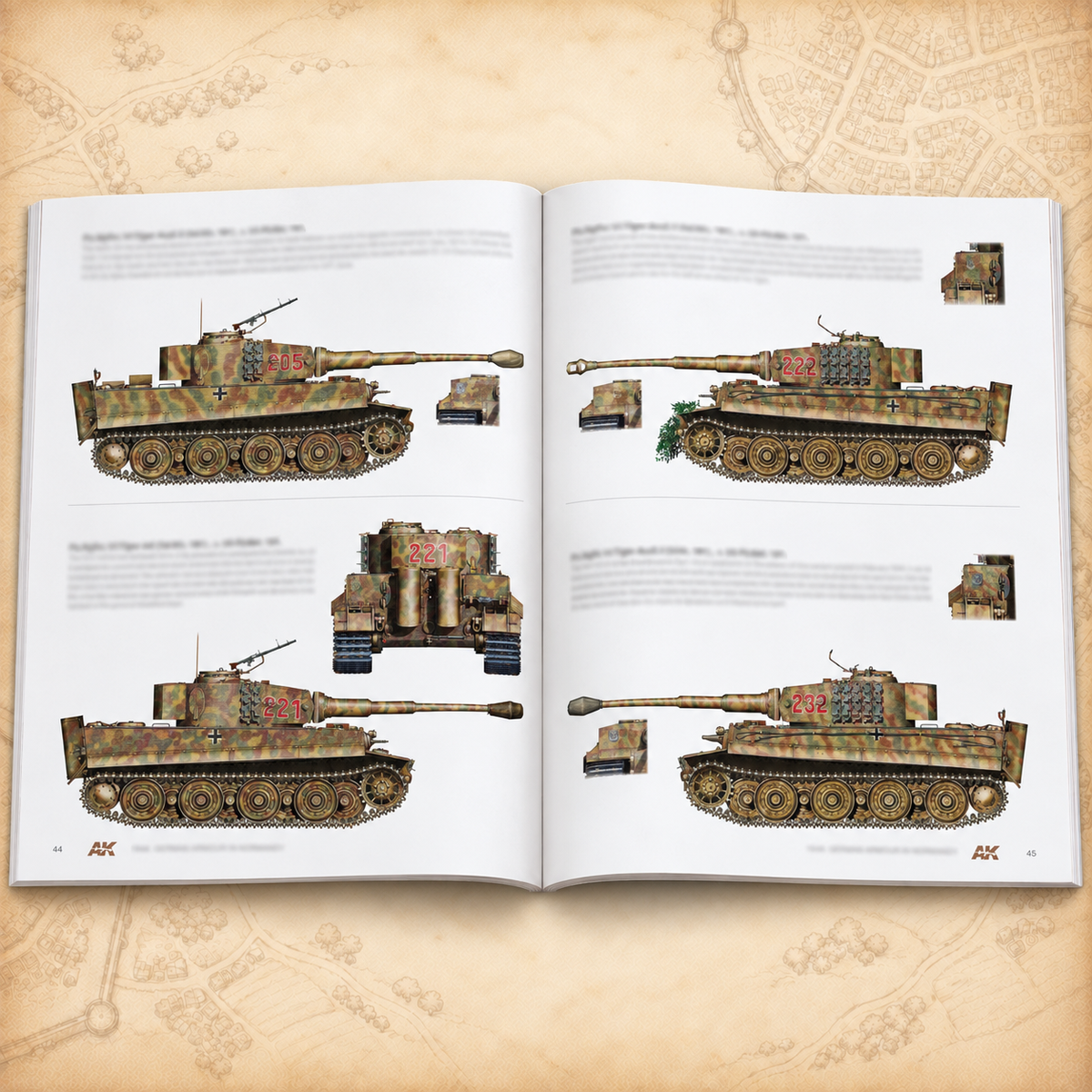 1944 German Armour In Normandy Camouflage Profile Guide - English, interior pages 2