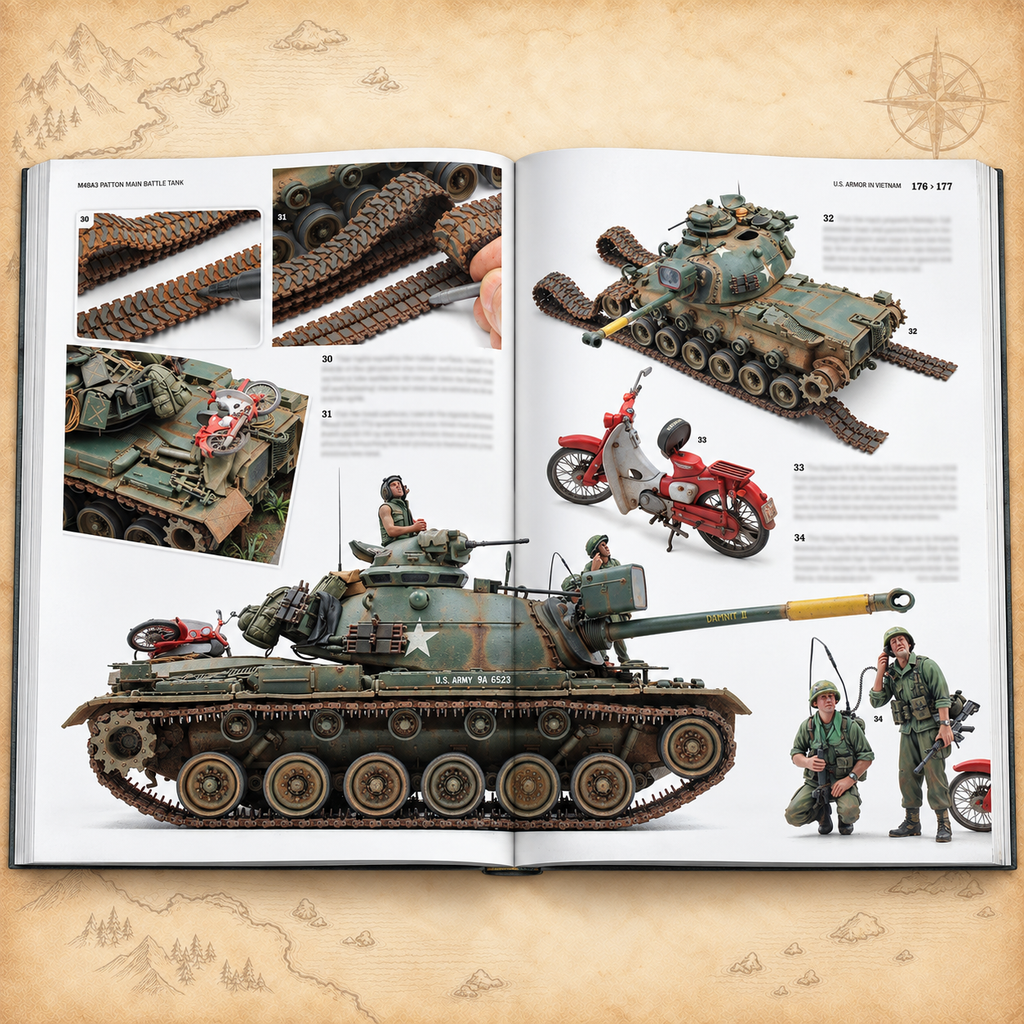 AK Interactive: "Armor in Vietnam" (English Edition), interior pages