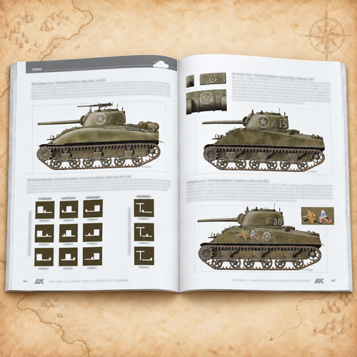AK Interactive: 1941-1945 American Military Vehicles - English, interior pages