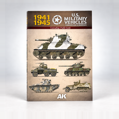AK Interactive: 1941-1945 American Military Vehicles - Spanish [Sale Ends When Item Is Out of Stock], product