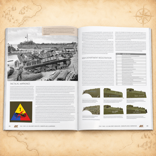 AK Interactive: 1941-1945 American Military Vehicles - Spanish [Sale Ends When Item Is Out of Stock], interior pages