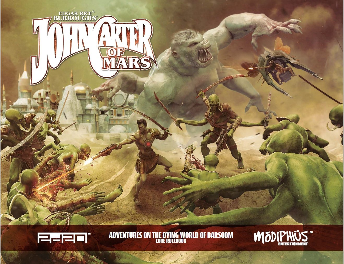 Modiphius: John Carter of Mars Core Rulebook