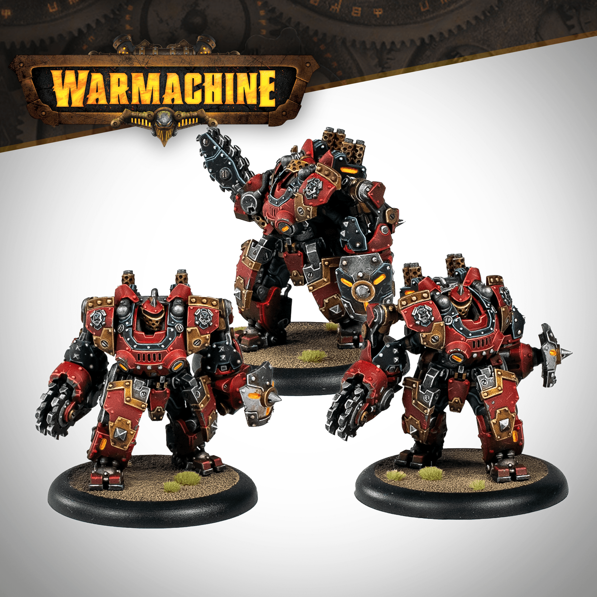 Warmachine: Khador Annihilators Command Cadre