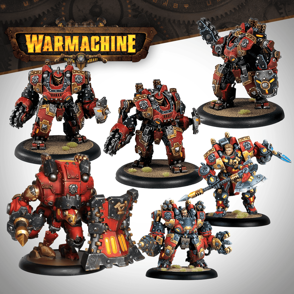 Warmachine: Khador Annihilators Command Cadre