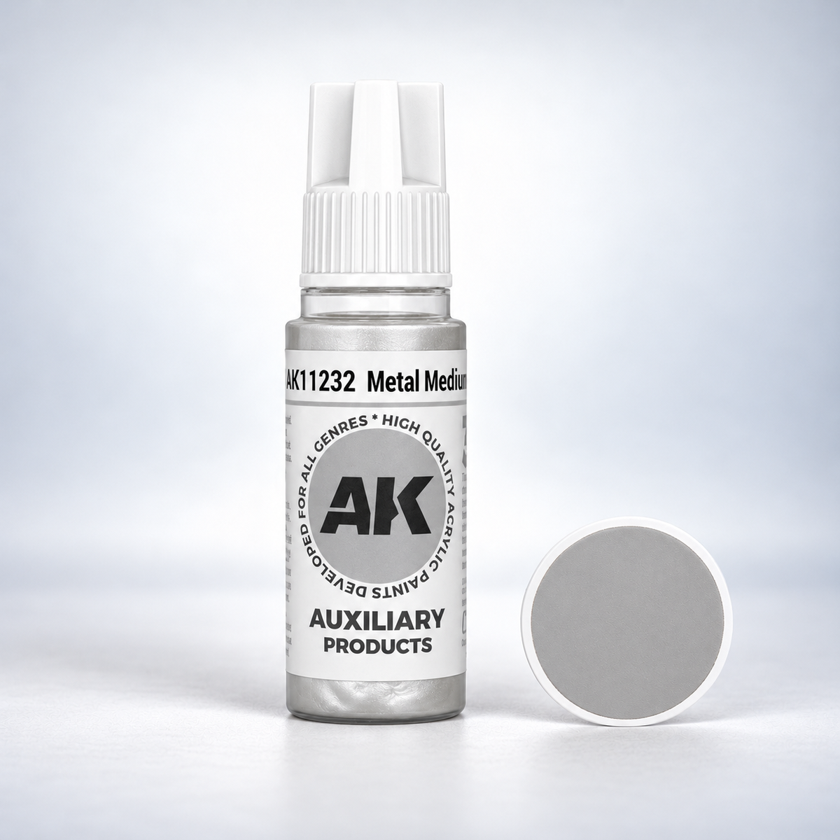 AK Interactive: 3G Acrylic Metal Medium - 17ml, product