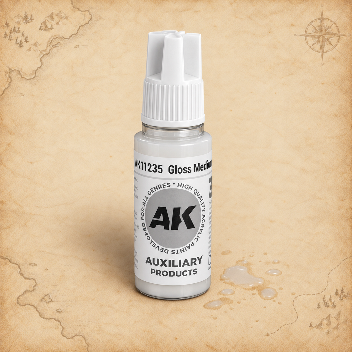 AK Interactive: 3G Acrylic Gloss Medium - 17ml, alternate view