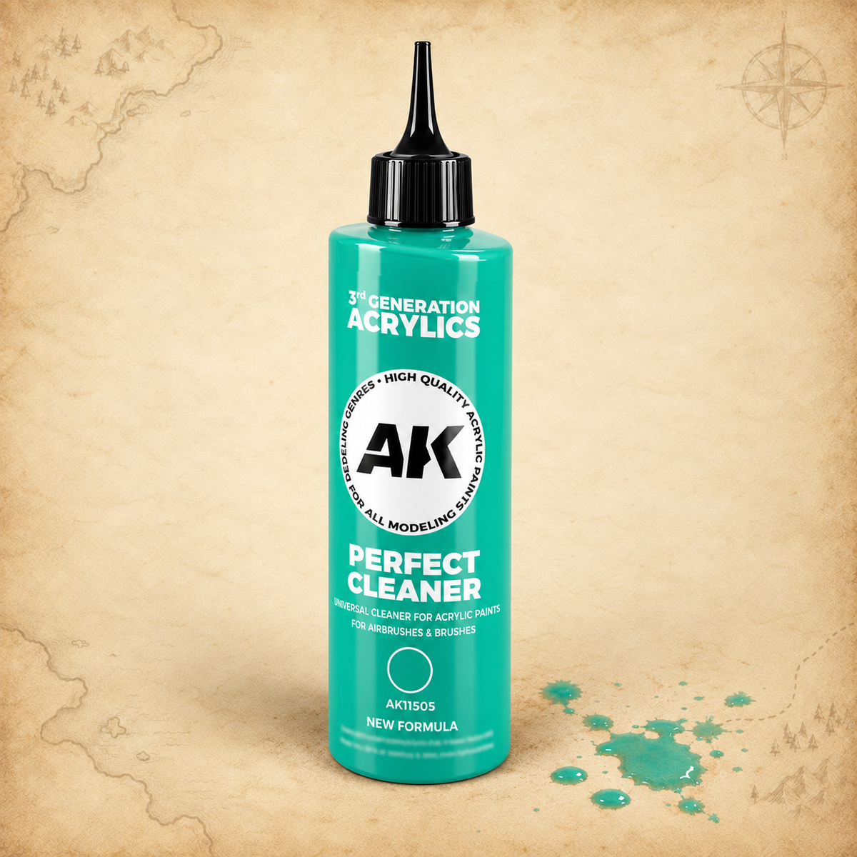 AK Interactive: 3G Perfect Cleaner - 250ml, alternate view