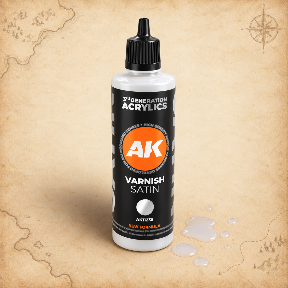 AK Interactive: 3G Satin Varnish - 100ml, alternate view