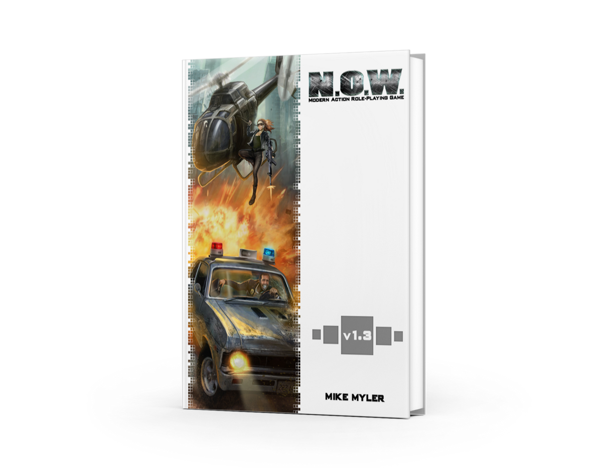 Modiphius: N.O.W - The Modern Action Roleplaying Game