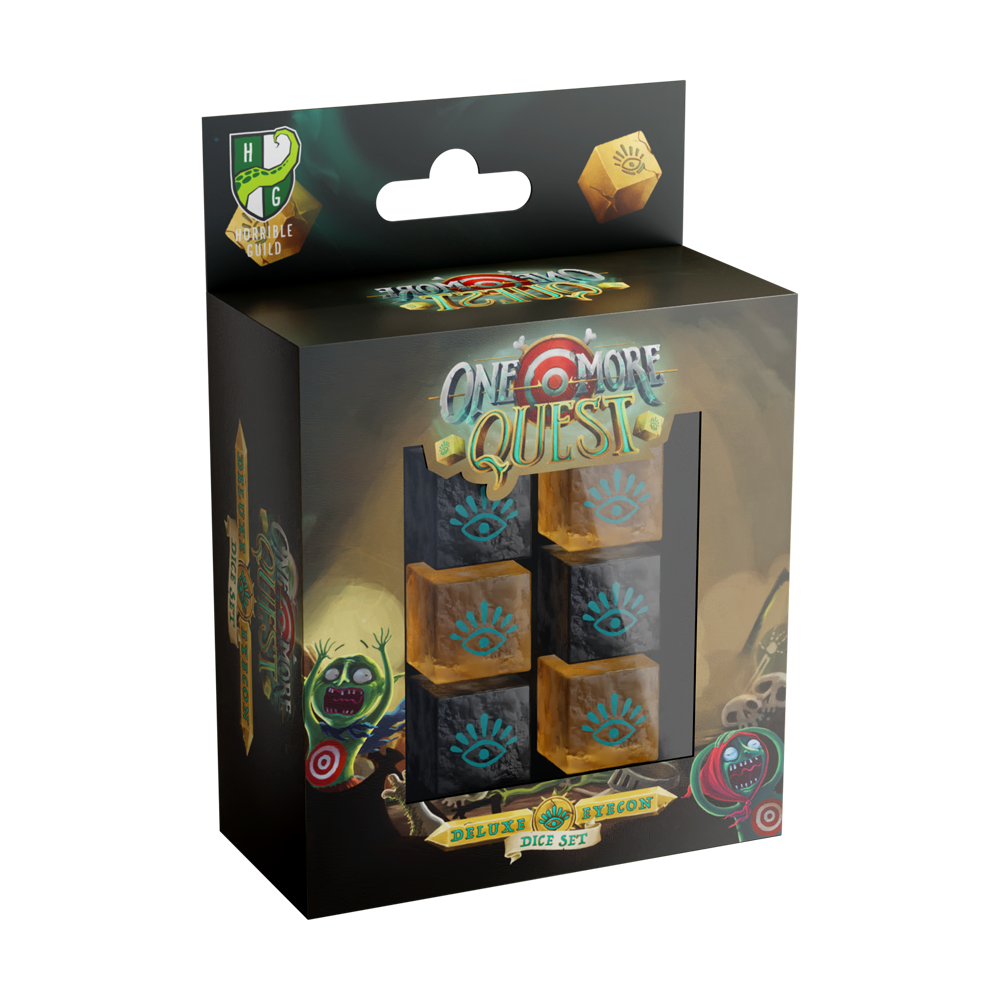 Modiphius: One More Quest - Deluxe Eyecon Dice Set