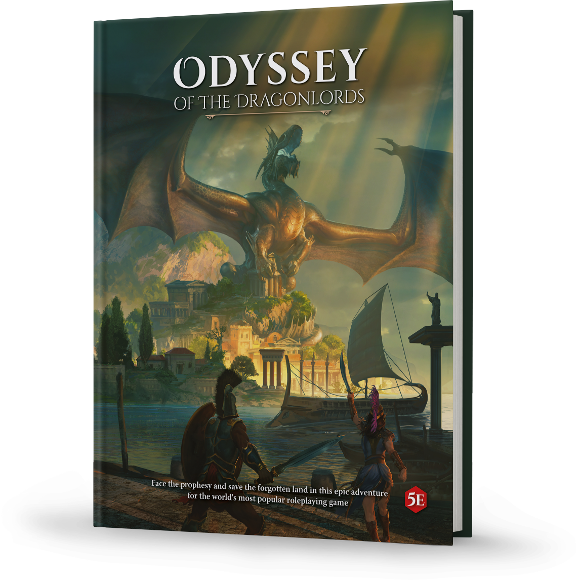 Modiphius: Odyssey of the Dragonlords Hardcover Adventure Book