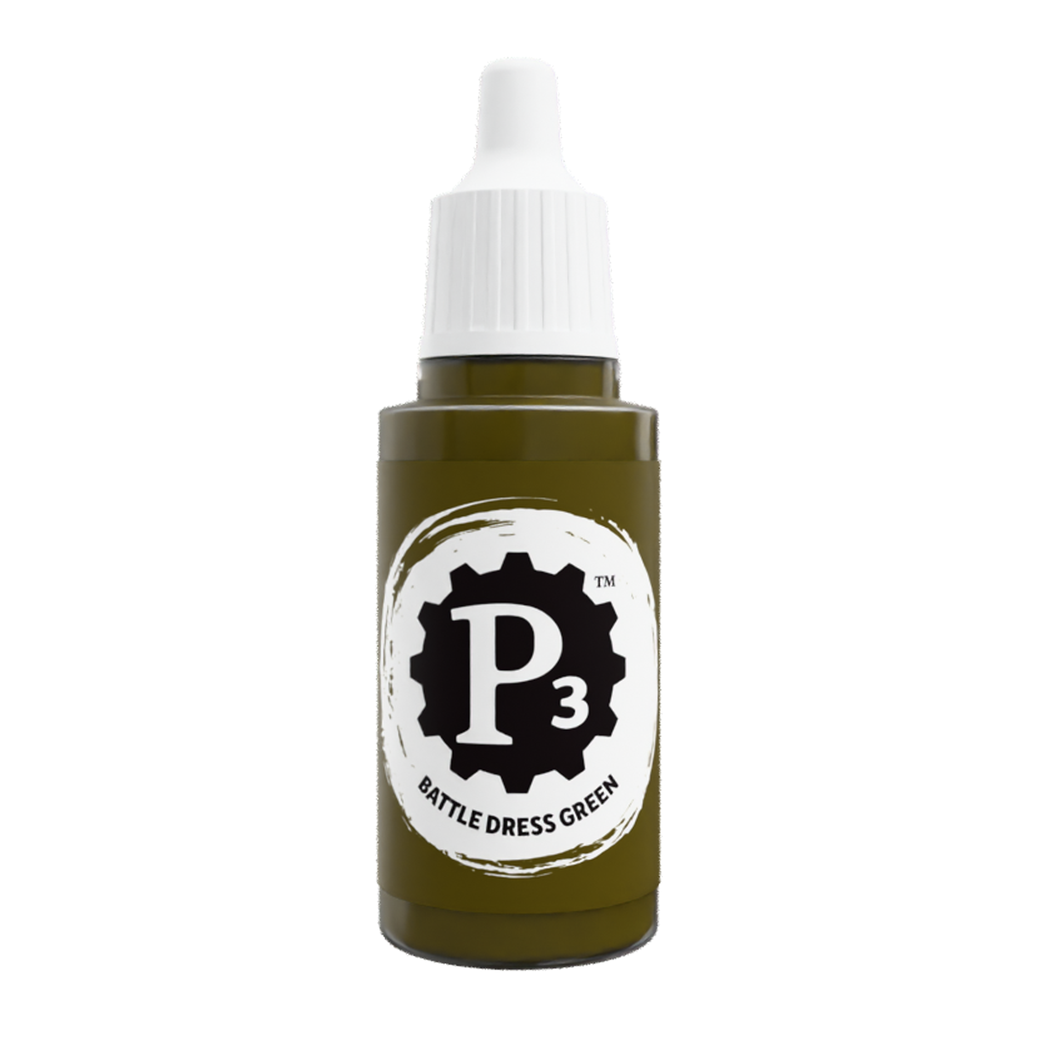 Steamforged Games: P3 Paints Battle Dress Green (6 pack)