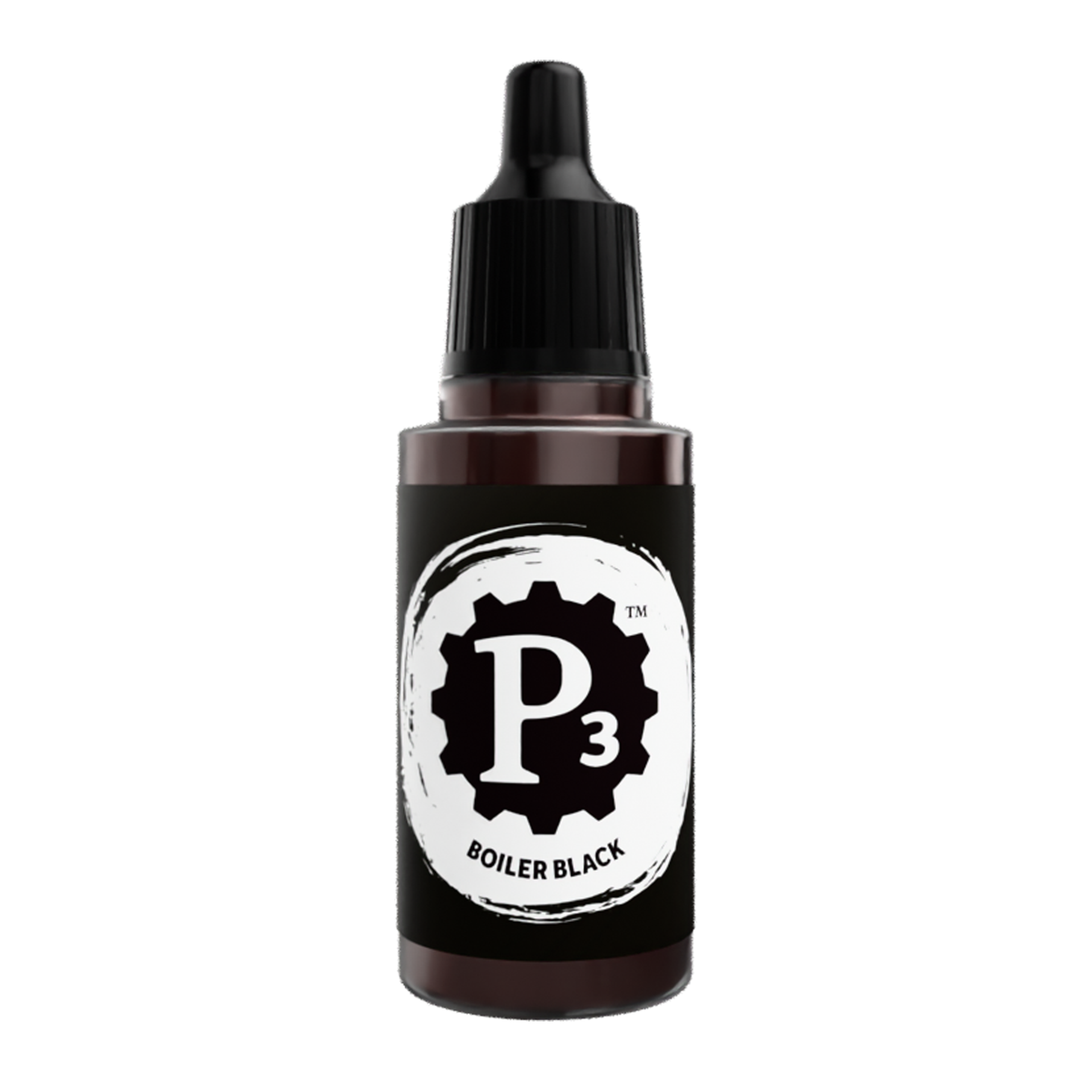 Steamforged Games: P3 Paints Boiler Black (6 pack)