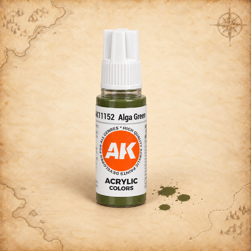 AK Interactive: 3G Acrylic Alga Green - 17ml, alternate view