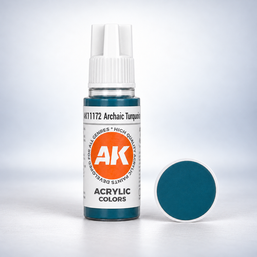 AK Interactive: 3G Acrylic Archaic Turquoise - 17ml, product