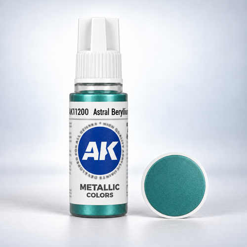 AK Interactive: 3G Acrylic Astral Beryllium - 17ml, product