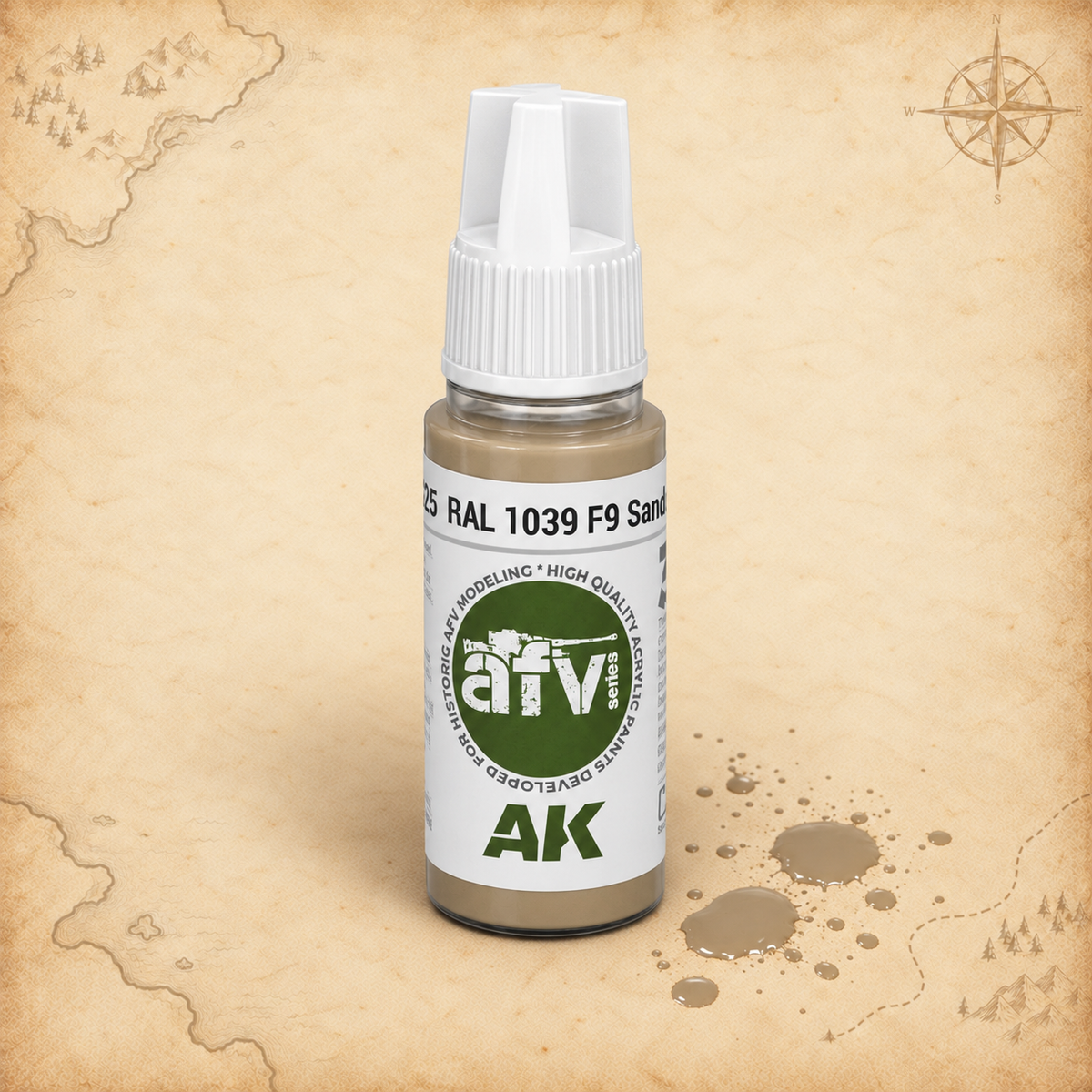 AK Interactive: 3G RAL 1039 F9 Sandbeige, alternate view