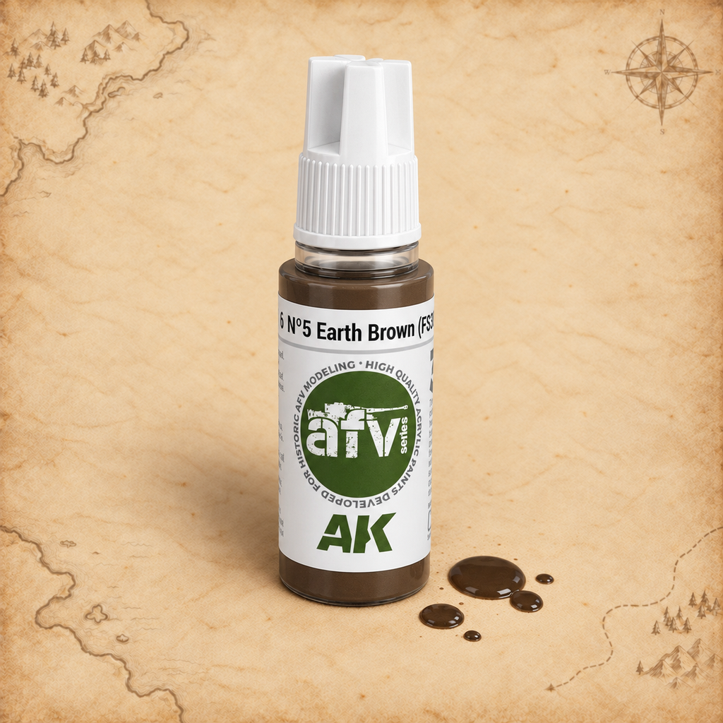 AK Interactive: 3G No5 Earth Brown (FS30099), alternate view