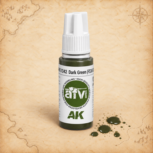 AK Interactive: 3G Dark Green (FS34102), alternate view
