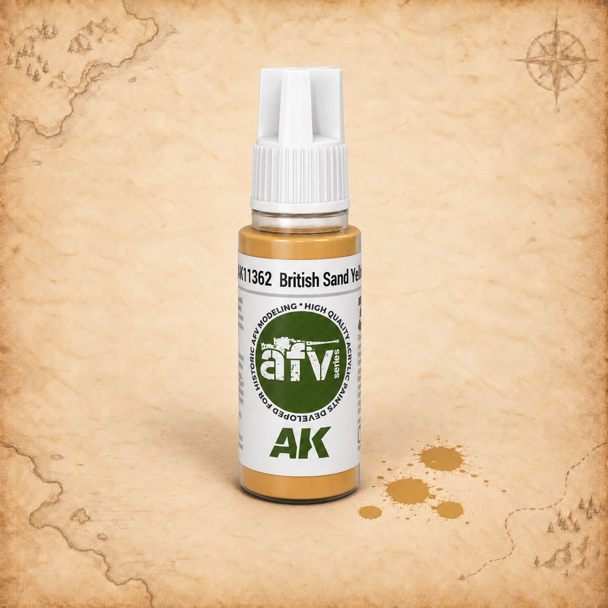 AK Interactive: 3G British Sand Yellow, alternate view