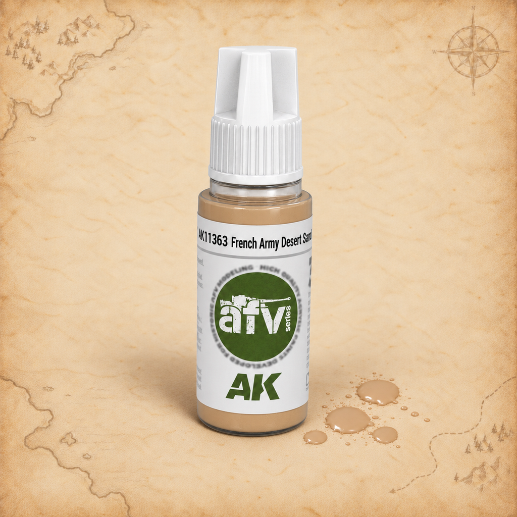 AK Interactive: 3G French Army Desert Sand, alternate view