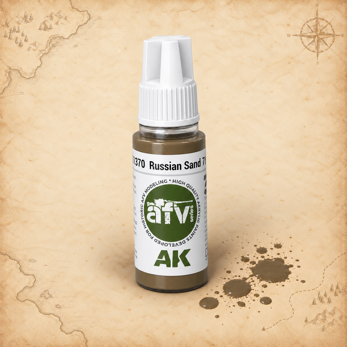AK Interactive: 3G Russian Sand 7K, alternate view