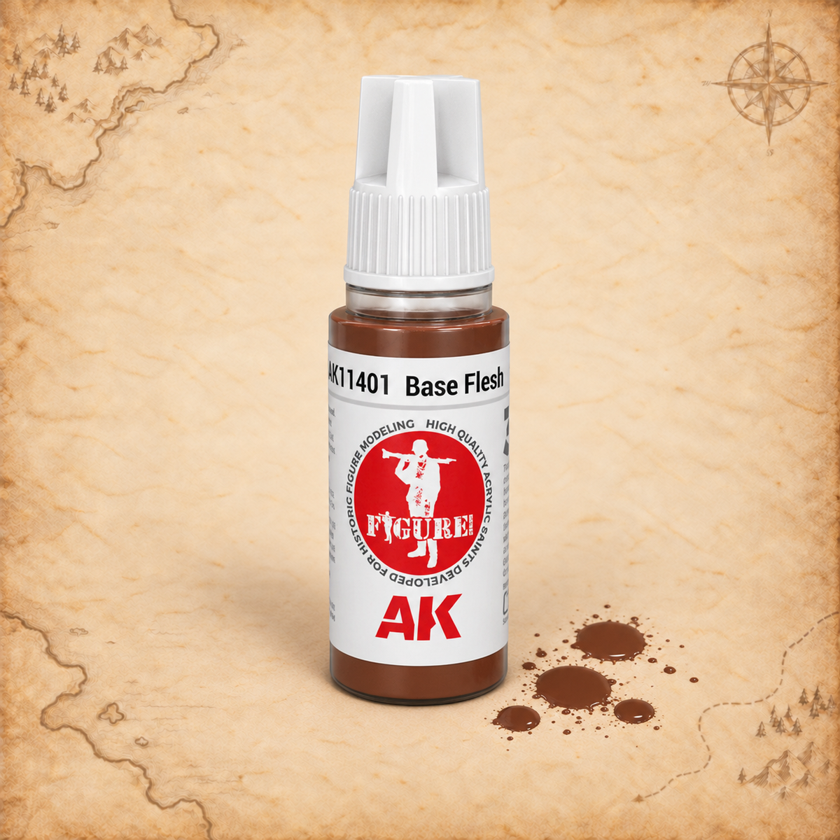 AK Interactive: 3G Base Flesh, alternate view
