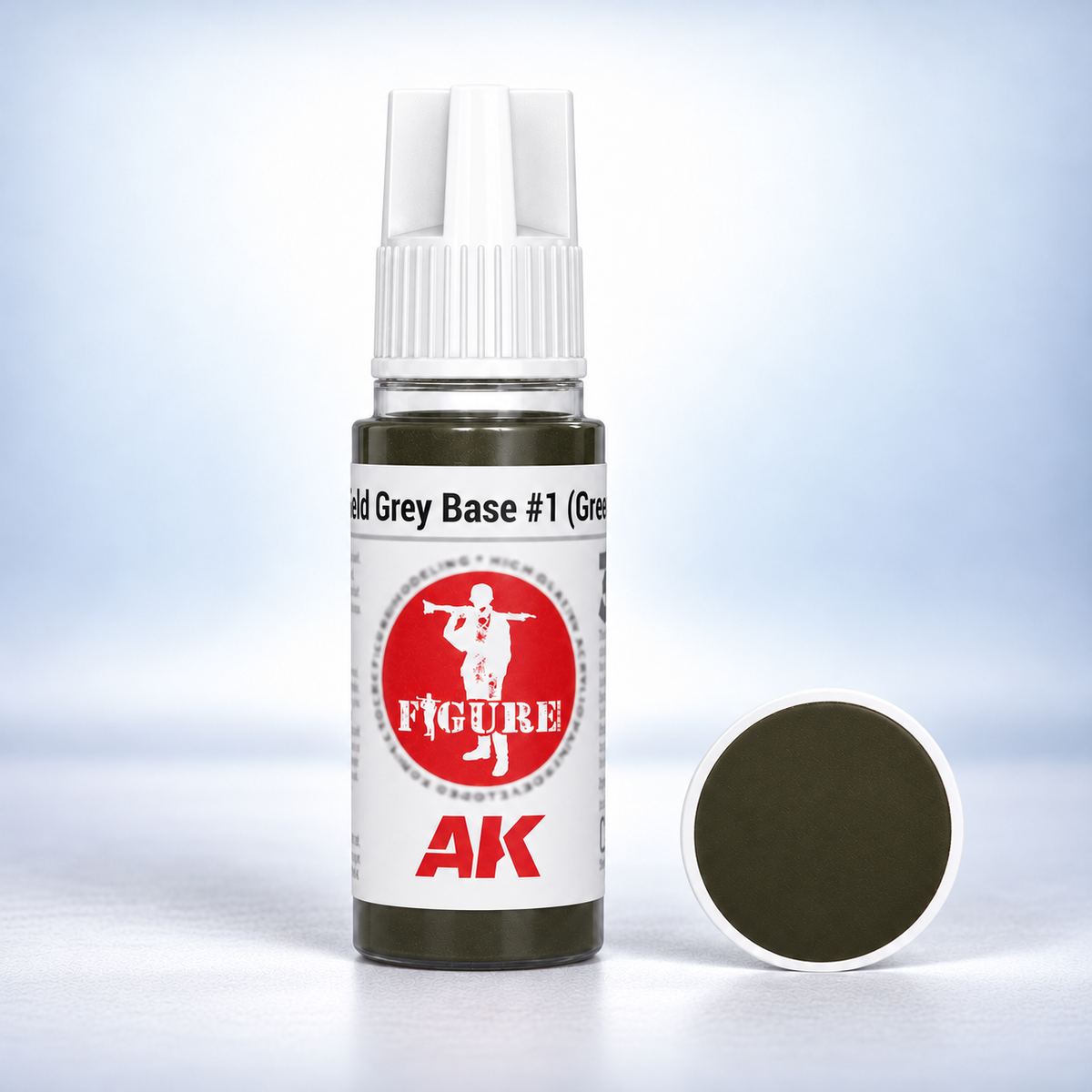 AK Interactive: 3G Field Grey Base #1 (Green Uniform), product