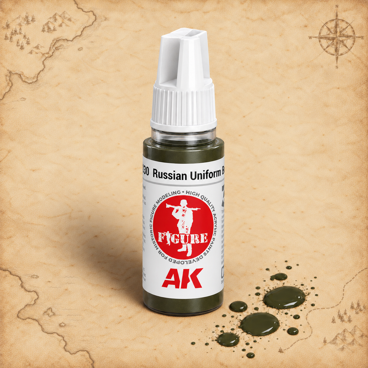 AK Interactive: 3G Russian Uniform Base, alternate view