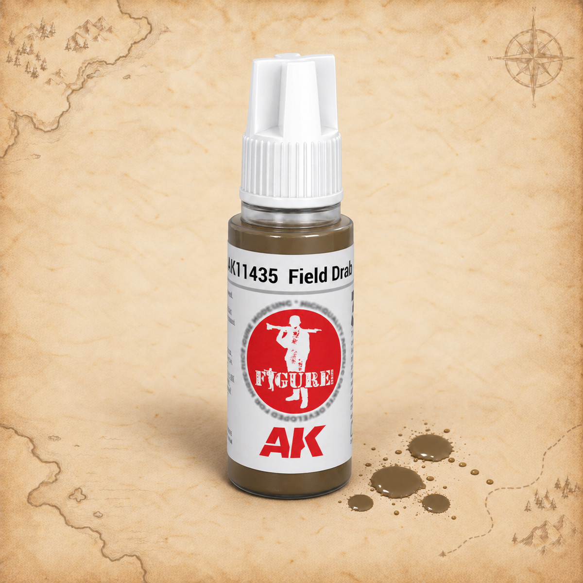 AK Interactive: 3G Field Drab, alternate view