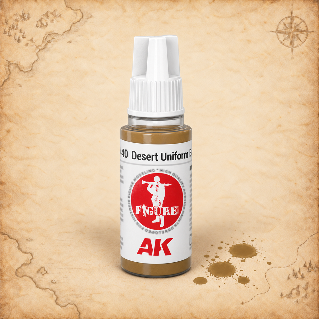 AK Interactive: 3G Desert Uniform Base, alternate view