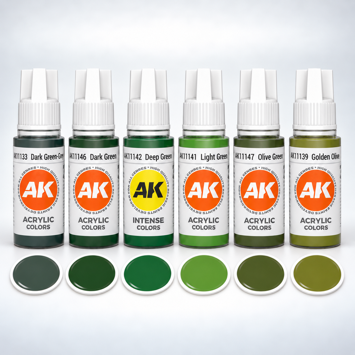 AK Interactive: 3G Orcs And Green Creatures Set, product