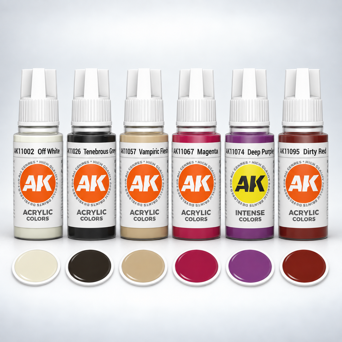 AK Interactive: 3G Night Creatures Flesh Tones Set, product